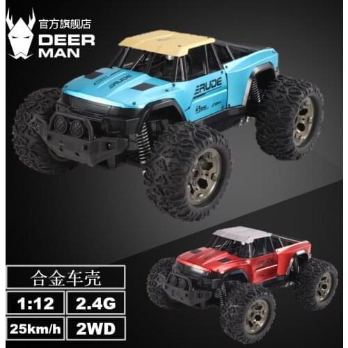1:12 Remote Control Car Children Bigfoot Alloy Off Road 2.4G High Speed Car Toys for Boys Rc Cars Off Road 4x4 Rc Drift Car Bb50