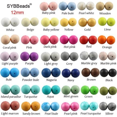 500Pc Silicone Heart Beads Loose BPA Free For Baby Silicone Teething Safe Toys For DIY Jewelry Making Necklace/Bracelet teether