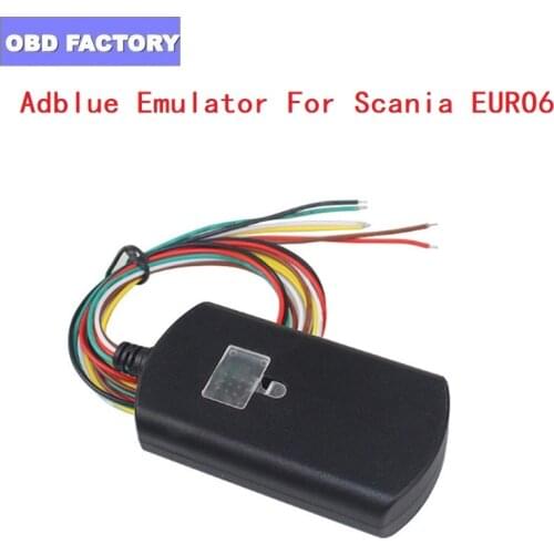 Adblueobd2 For Scania Euro 6 Truck Scanner Adblue Emulator Euro6 For Scania with NOX sensor Support DPF system