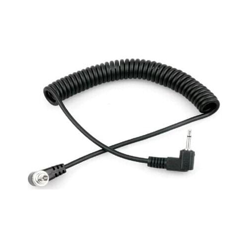 Free shipping Flash light pc sync cable pc line 2.5mm to Male Flash plug 30-100cm for camera flash trigger