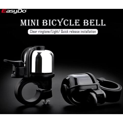 Easydo Bicycle Bell Mountain Bike Road Bike Bell Folding Bike Commuter Bike Bell Bicycle Horn Accessories Clear Voice