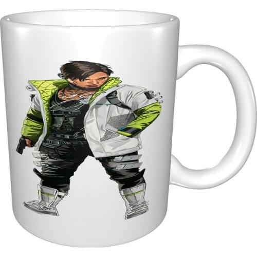 Apex Legends Crypto Gaming Mug Coffee Cup Coffee Mug Metal Mug Chameleon Mug Viking Decoration