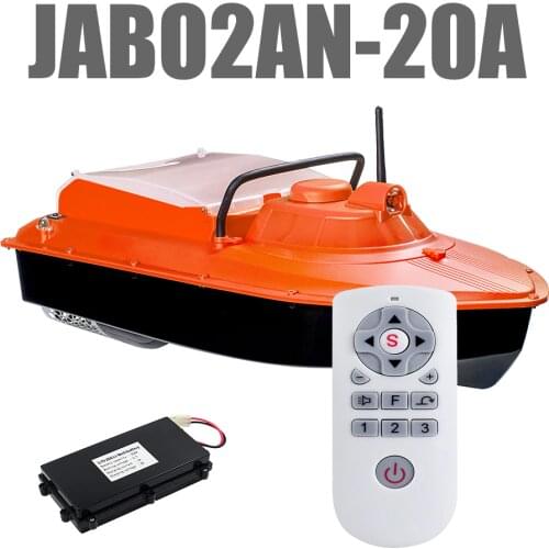 JABO2AN-20A Orange GPS Automatic Navigation Bait Boat
