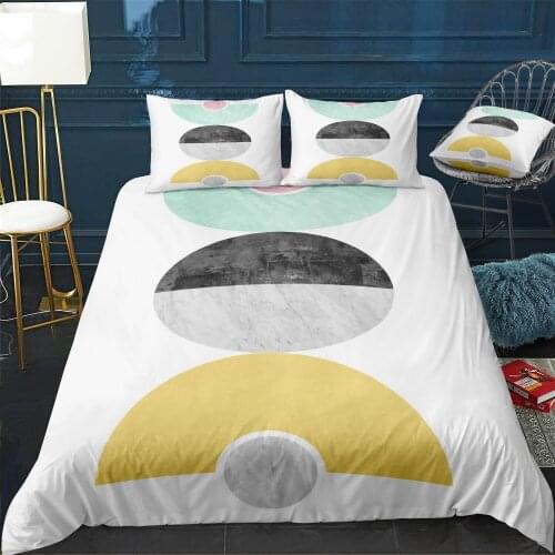Geometric IV Bedding Set For Bedroom Soft Bedspreads For Double Bed Home Duvet Cover Quality Quilt Cover+Pillowcasex2