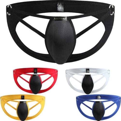 Mens sexy underwear three-dimensional contour cup soft and light elastic breathable sexy mens three-dimensional cup