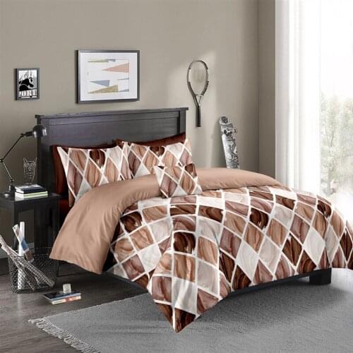 Duvet Cover Queen Geometry Comforter Bedding Set Double Bed Quilts