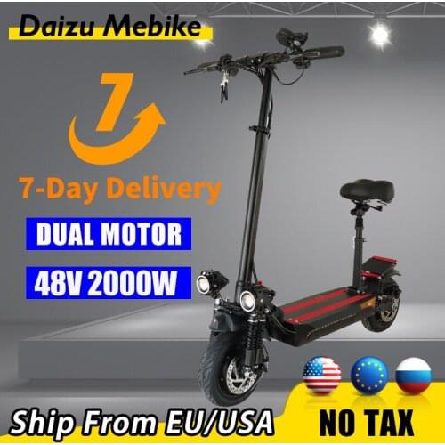 US/EU Stock E scooter 1000W Power Electric Scooter Folding Max Speed 50km/h Electric Kick Board for Adult 10'' patinete elétrico