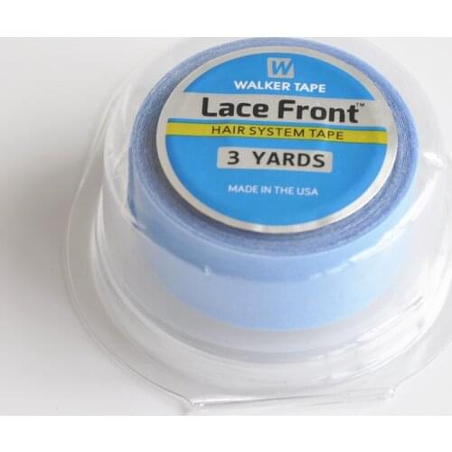 1.9cm*3Yards Super Tape Blue Hair Extensions Double-Sided Adhesives Tape For Hair Extensions/Toupee/Closure