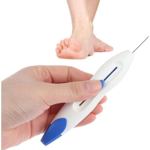 1Set New Diabetic Monofilament Tester Retractable Foot Test Pen 5pcs Replacement Nylon Filament Endocrinological Diagnostic Tool