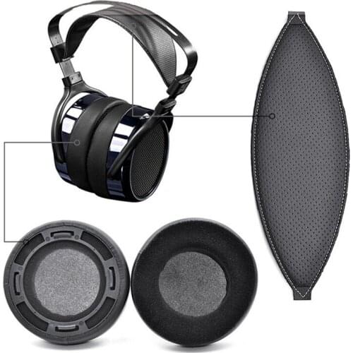 1 Pair Soft Ear Pads Cushions Headband Kit for HIFIMAN HE400 HE500 HE560 HE4HE6 HE5 HE5LE Headset