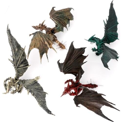 1PC Flying Dinosaur Model Dragons Action Figure Classic Toys Kids Educational Mould Random Color %328/319