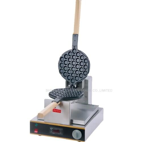 1PC Hot Sale EGG Waffle maker Machine 220V digital display egg waffle maker/egg seed roaster/ FY-6D waffle machine