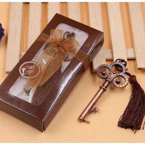 10pcs/lot Souvenir Wedding Gifts Personalized Beer Opener Retro Crown Opener Bronze Party Favors Presents For Wedding Guest