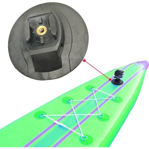 2 Colors Kayak Stand Up Board Camera Flat Curved Mount Base