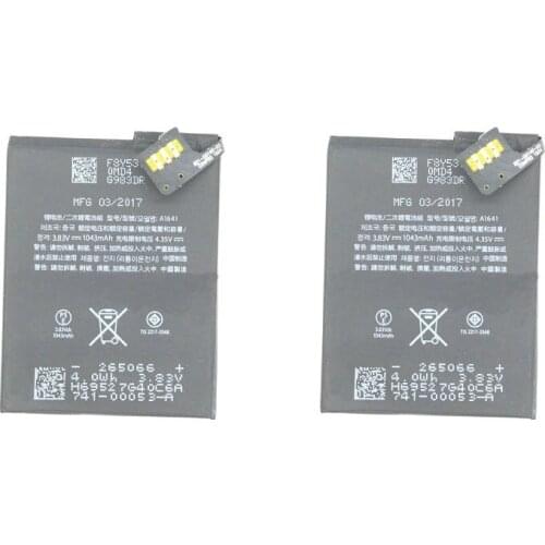 2pcs/lot 1043mAh / 3.99Wh A1641 Replacement Li-Polymer Battery For Ipod touch 6th Generation 6 Gen 6g + Tracking Code
