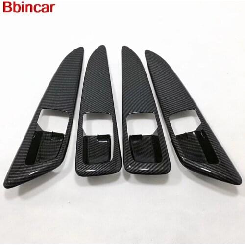 Bbincar For Mitsubishi Eclipse Cross 2017 2018 2019 Door Armrest Window Sill Moulding Cover Trim Interior Accessories ABS Chrome