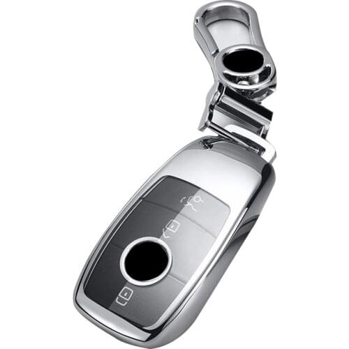 Genuine Leather Car Key Bag Case Cover Key Holder For Mercedes Benz E C G M R S Class W204 W212 W176 GLC CLA GLA AMG Accessories