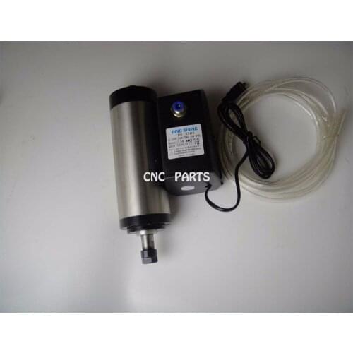 ER16 diameter 80mm 220V water cooling 1.5KW spindle +water pump+6m water pipe