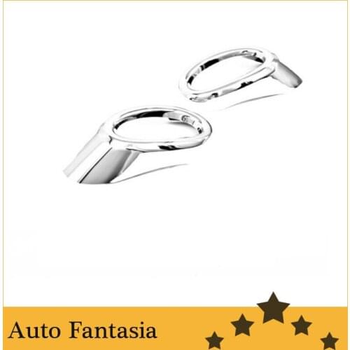 Chrome Front Fog Light Cover for Honda USDM Civic Si 09-11-Free Shipping