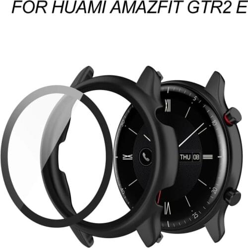 Tempered Glass Integrated Protective Shell For Huami Amazfit GTR2 ESIM Protective Leeve Wearable Devices Smart Accessories