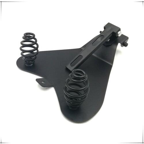 3" Solo Seat Spring Bracket Mounting Base plate For Bobber Chopper Custom Cruiser Harley Sportster XL 883 1200 48 04-06 10-16