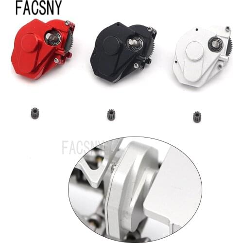 Metal Complete Gearbox Transmission Gears Set Gear Box for 1/24 Axial SCX24 AXI90081 C10 RC Crawler Car Upgrade Part Accessories