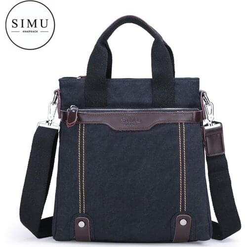 Simu 2021 new mens handbag leisure one shoulder straddle Backpack