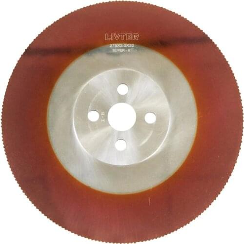 LIVTER for Pipe Cutting Machine 275mm 300mm 315mm 350mm Custom Super A Better Than M42 Dm05 Hss Saw Blade