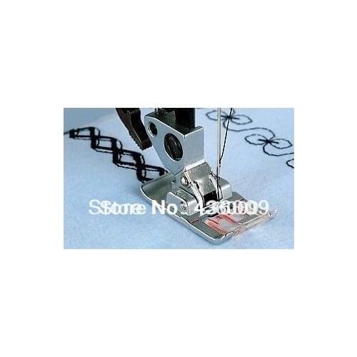 Domestic Sewing Machine Parts Presser Foot Fancy Stitch Foot 9MM (w/ IDT), Pfaff #98-694836-00