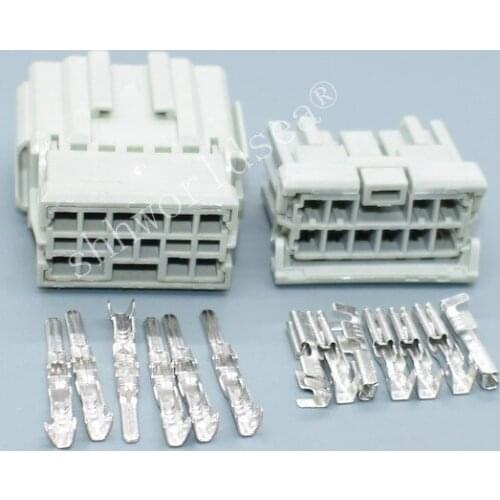 Shhworldsea 10 Pin 2.2mm 6098-0249 6098-0250 Automotive Connector Sockets With Terminal Female Male Plug