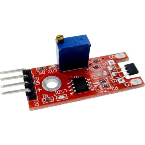 Smart Electronics 1pcs 4pin KY-024 Linear Magnetic Hall Switches Speed Counting Sensor Module