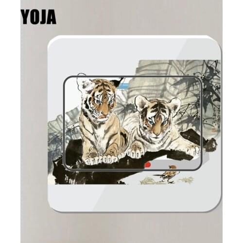 YOJA Distinctive Beast Chinese Style Magic Switch Wall Sticker Room Decor Beautiful Colored Coolest 14ss0069