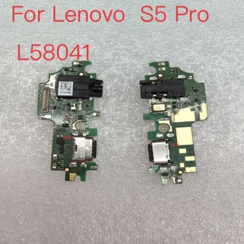 10pcs NEW USB Port Charging Board For Lenovo S5 Pro L58041 USB Charging Dock Port Flex cable Repair Parts