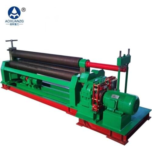 3 Roll Metal Sheet Rolling Bending Machine for Steel Plate Roller Forming