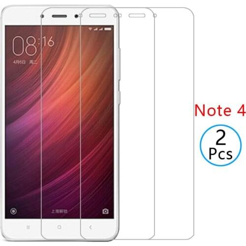 Case on redmi note 4 cover tempered glass screen protector for xiaomi ksiomi readmi not 4 note4 not4 protective phone coque bag