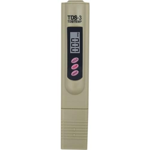 Handheld TDS Digital Water Tester Water Test Pen Water Quality Analysis Meter Water Purity Check 0-9999 ppm Measurement