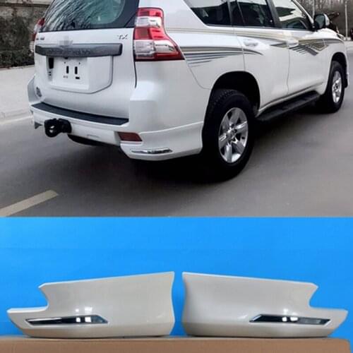 For Toyota Cruiser Prado FJ150 FJ 150 4000 2700 2010-2017 2018-2021 ABS Rear Protector Bumper Lip Diffuser Body Kit Accessories
