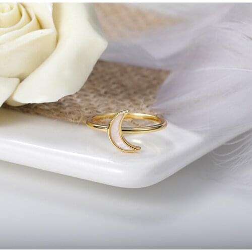 GORGEOUS TALE White Rings