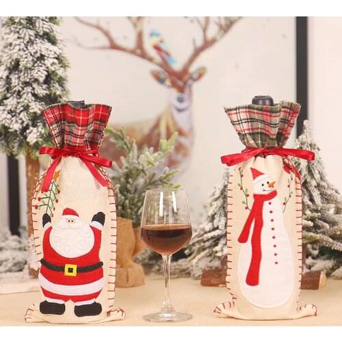 HOUHOM New Year Bottle Covers