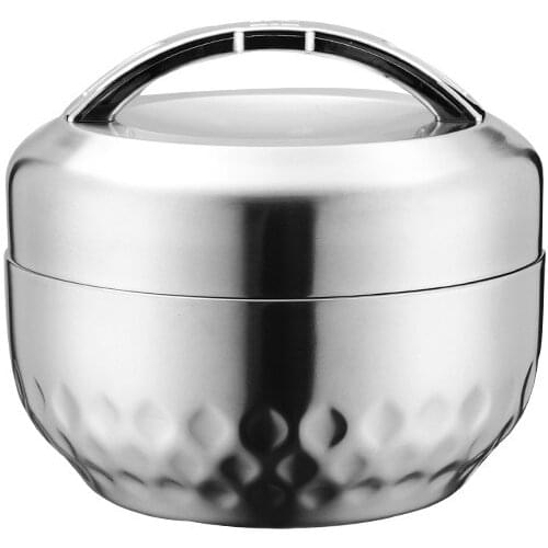 Cute Apple Insulated Lunch Box Plus Partition for Kids Portable 304 Stainless Steel Bento Box Leak-Proof Kitchen Food Container