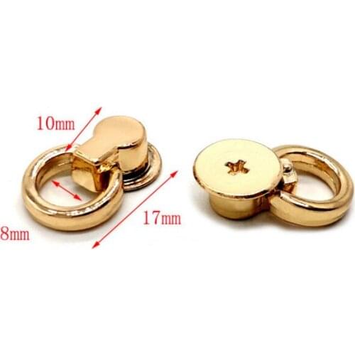 Fashion Diy Luggage Hardware Accessories Metal Impounded About Small Bag With Handle Handbag Impounded High Quality Accessories