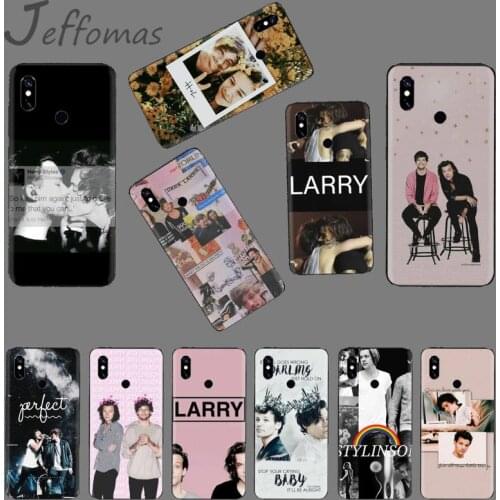 Larry stylinson singer gay Custom Photo Soft Phone Case For Xiaomi Redmi 4x 5 plus 6A 7 7A 8 mi8 8lite 9 note 4 5 7 8 pro