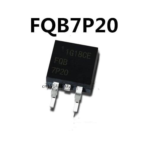 Original new 5pcs/ 7P20 FQB7P20 FQB7P20TM 7A/200V TO-263 PNP
