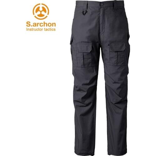 Autumn and winter instructor tactics IX2 trousers men Slim special forces training pants army fan pants straight outdoor overall