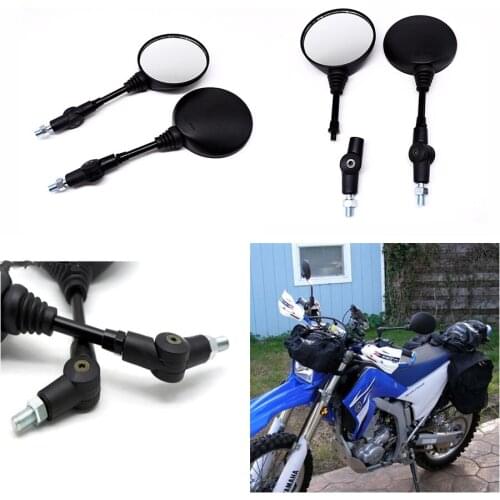 For Electric vehicle Motorbike Outside Rear View Left & Right Side View Mirrors 10MM general purpose positive clockwise