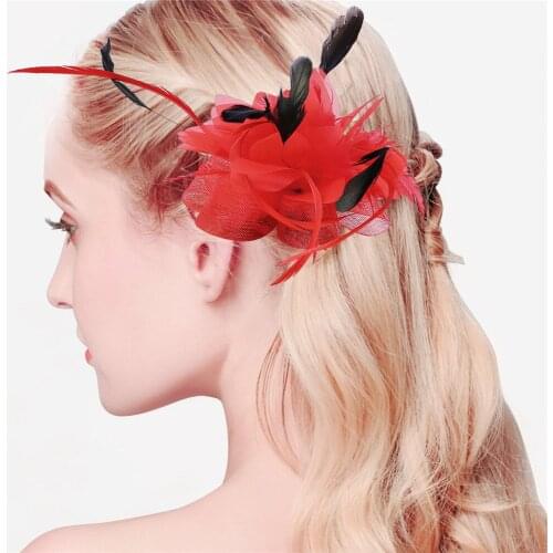 Women Tiaras Hair Hat Accessories High Quality Tulle Fabric Multi-functional Wedding Dress Fashion Hair Wholesale Jewelry F2210