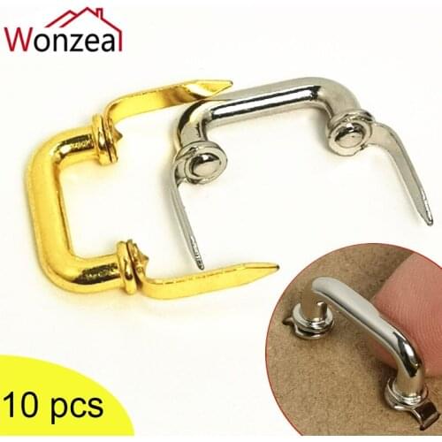 10pcs Golden Cabinet Knobs Kitchen Cabinet Iron Handles Drawer Knobs Pulls Furniture Jewelry Box Handle Cabinet Hardware