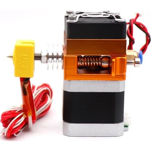 12/24V 40W MK9 extruder J-head Hotend Upgrade MK8 Extruder 42 motors Silicone Sock for ANYCUBIC Prusa I3 Makerbot diy 3D Printer