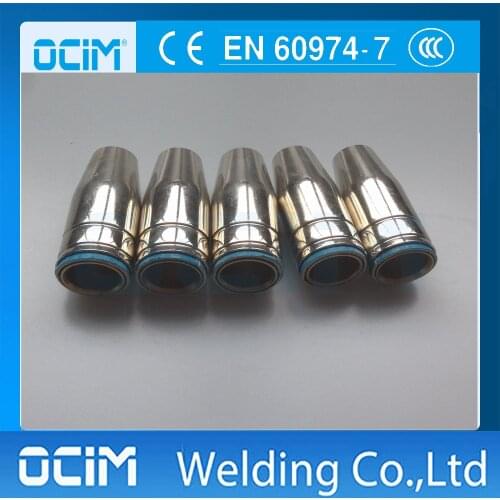 5PCS Tapered 11.5mm Mig Welding Nozzle For MB25AK 25AK Torch