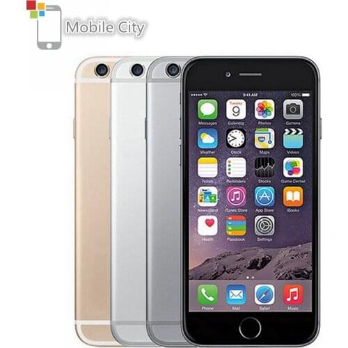 Used Apple iPhone 6 iPhone 6 Plus Smart Mobile Phone 4.7"&5.5" 1GB RAM 16/64/128GB ROM IOS SmartPhone